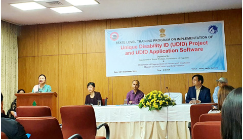 Department of Social Welfare conducts training on UDID